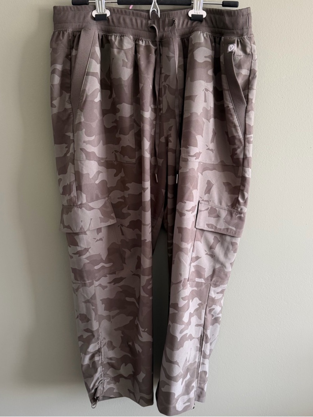 Olive Camo Cargo Jogger Pants - Picture 6 of 14